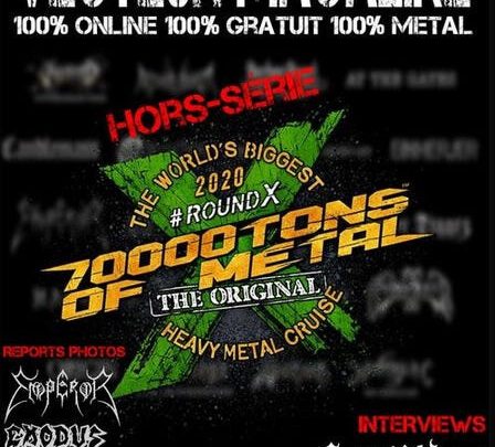 VECTEUR MAGAZINE – Hors Série 70 000 TONS OF METAL – Juillet 2020