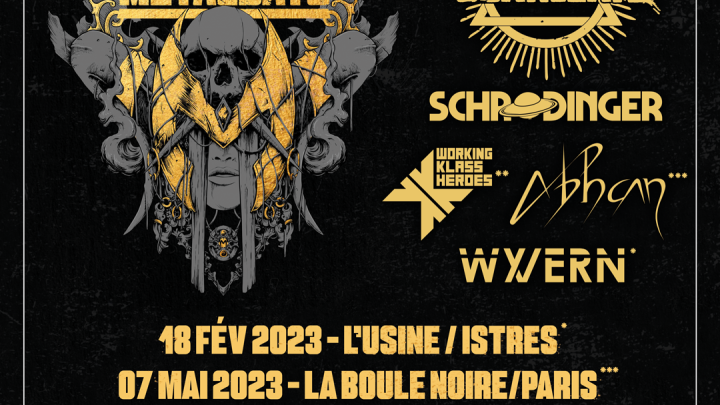 Vecteur Magazine partenaire de la tournée Warm Up des MetalDays en France